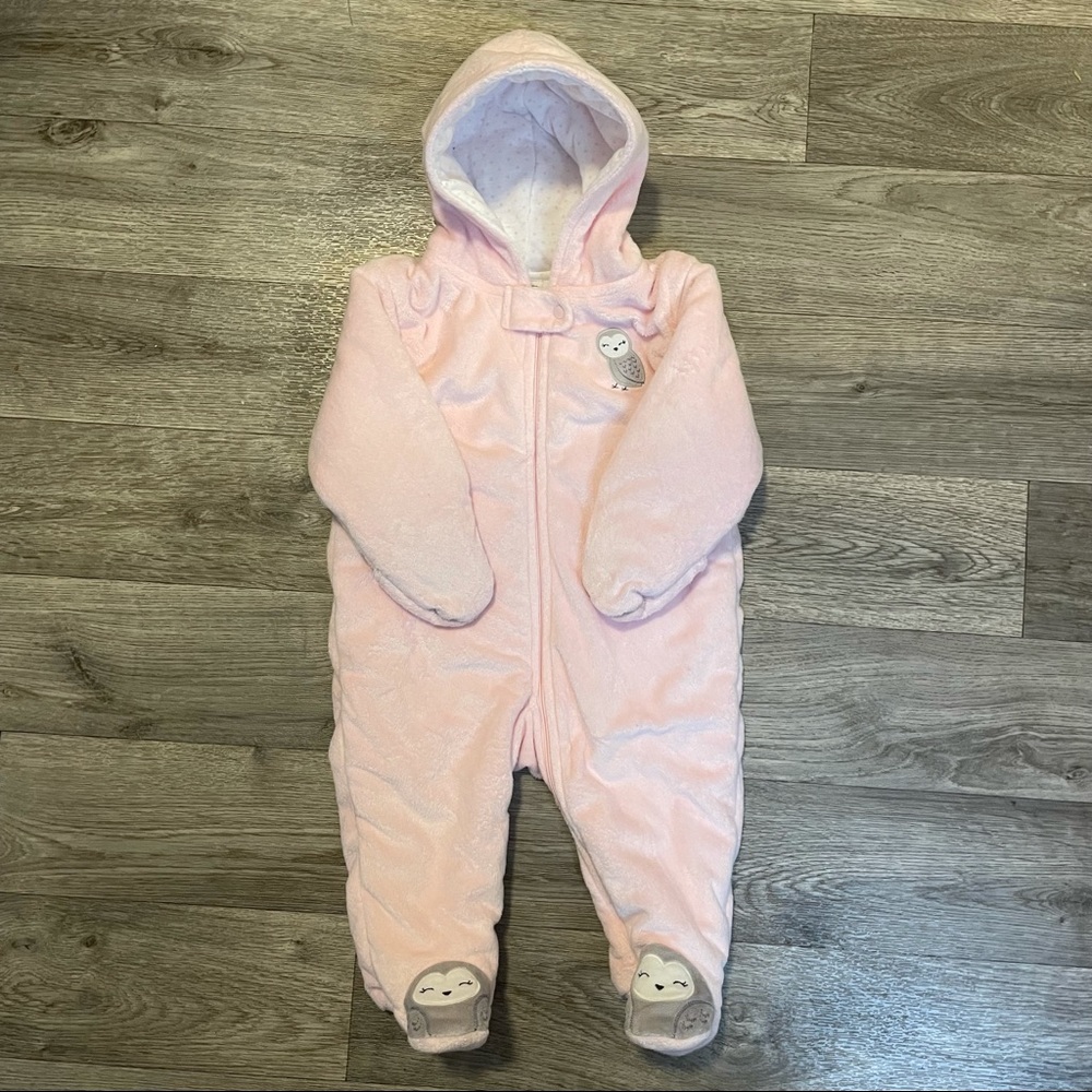Carter’s Hooded Fleece Thick One Piece Baby 9mo